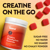 beava Creatine Gummies showing individual gummies