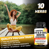 BEBEFEN B8 (Inositol) supplement opened with capsules visible