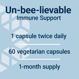 Bee daily wellness Propolis Capsules packaging dimensions