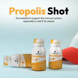 BEE & YOU Propolis daily wellness Support Supplement 1.69 fl oz back view