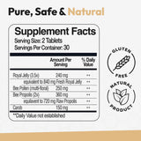 BEE & YOU Royal Jelly Propolis Bee Pollen Tablets with honey and pollen