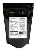 Beef Liver Powder 454g side view with nutritional information