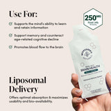Beekeeper's Naturals Brain Health Liposomal packets side view