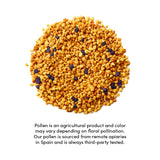 Beekeeper's Naturals Raw Bee Pollen Granules in a bowl