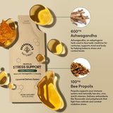 Beekeeper's Naturals Stress Support Liposomal packet opened