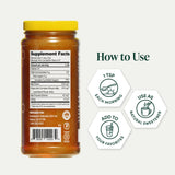 Beekeeper's Naturals Superfood Honey 329g jar with lid