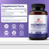 BeElevated Magnesium Complex capsules with a measuring spoon