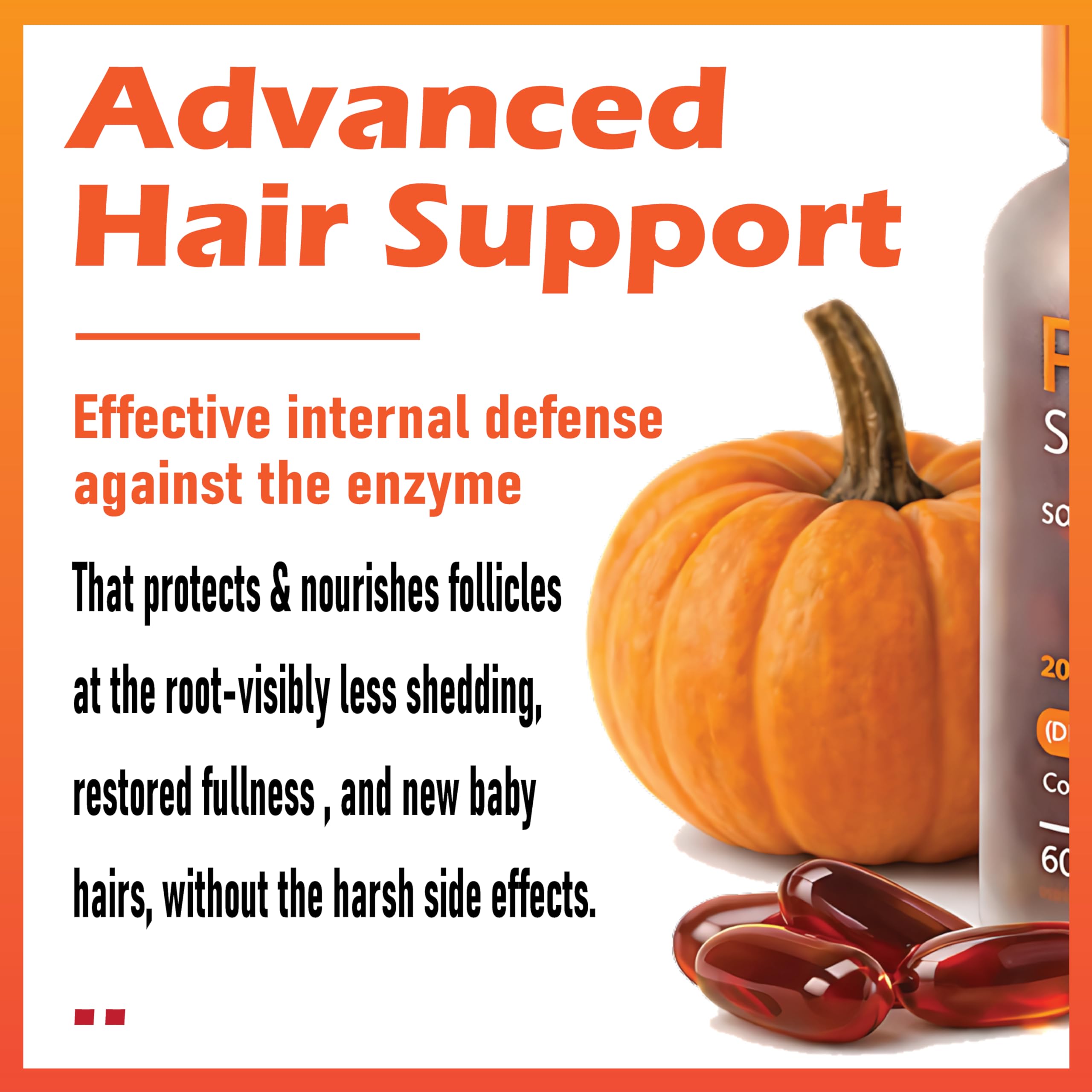 BELANO Pumpkin Seed Oil & Saw Palmetto Softgels close-up of softgels