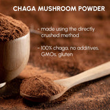 Beleon Chaga Mushroom Powder packaging details