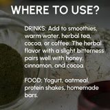 Beleon Goods For Life Horny Goat Weed Powder scoop