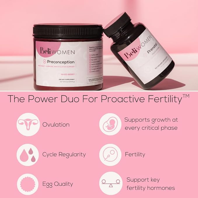 Beli Preconception Supplement nutritional information