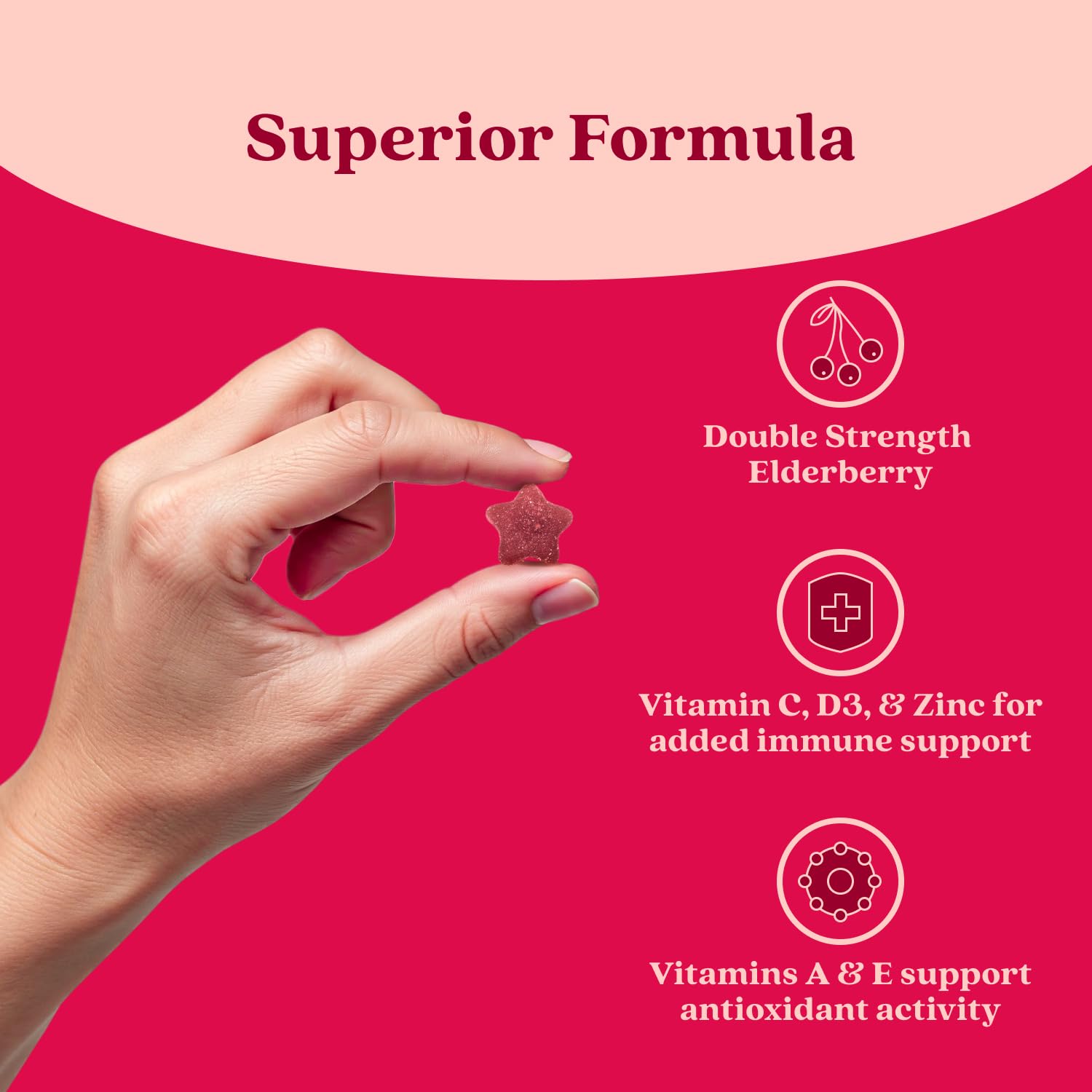 BeLive Elderberry Gummies ingredients list