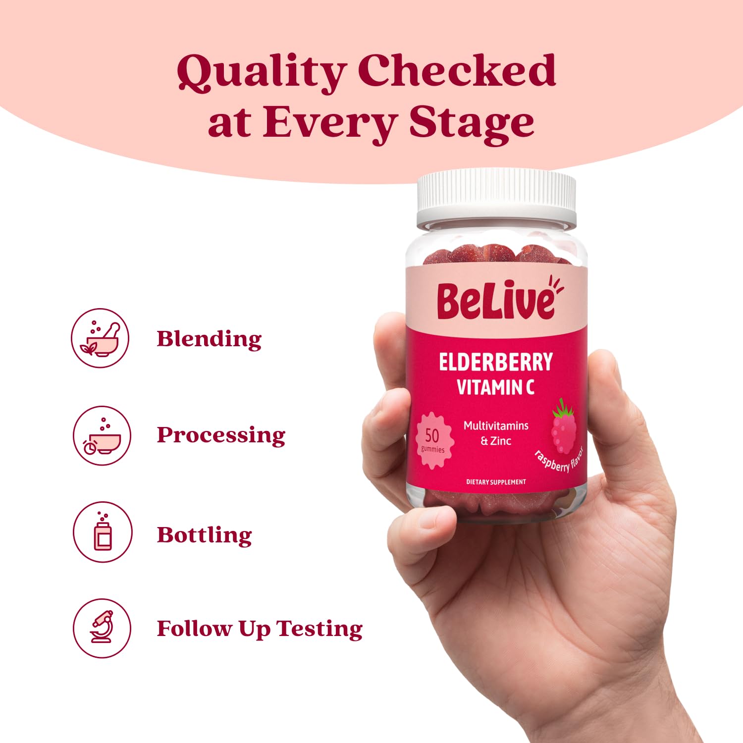 BeLive Elderberry Gummies lifestyle scene with family
