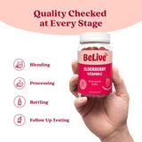 BeLive Elderberry Gummies lifestyle scene with family