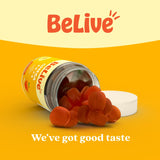 BeLive Omega 3 Gummies with fresh fruit