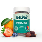 BeLive Probiotic & Prebiotic Gummies front view packaging