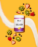Bella All Natural Collagen Powder mixed in a smoothie