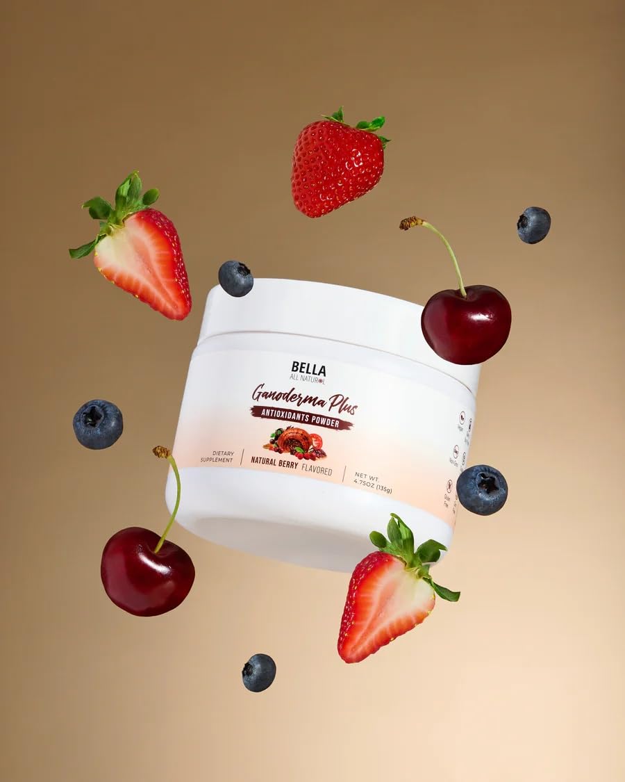 Bella All Natural Ganoderma Mushroom Supplement packaging