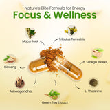 Bella All Natural Herbal Supplement capsules on a table