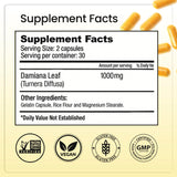 Bella All Natural Herbal Supplement side view showing capsules