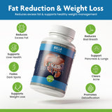 Bella All Natural Liver Extract Supplement packaging with nutritional information