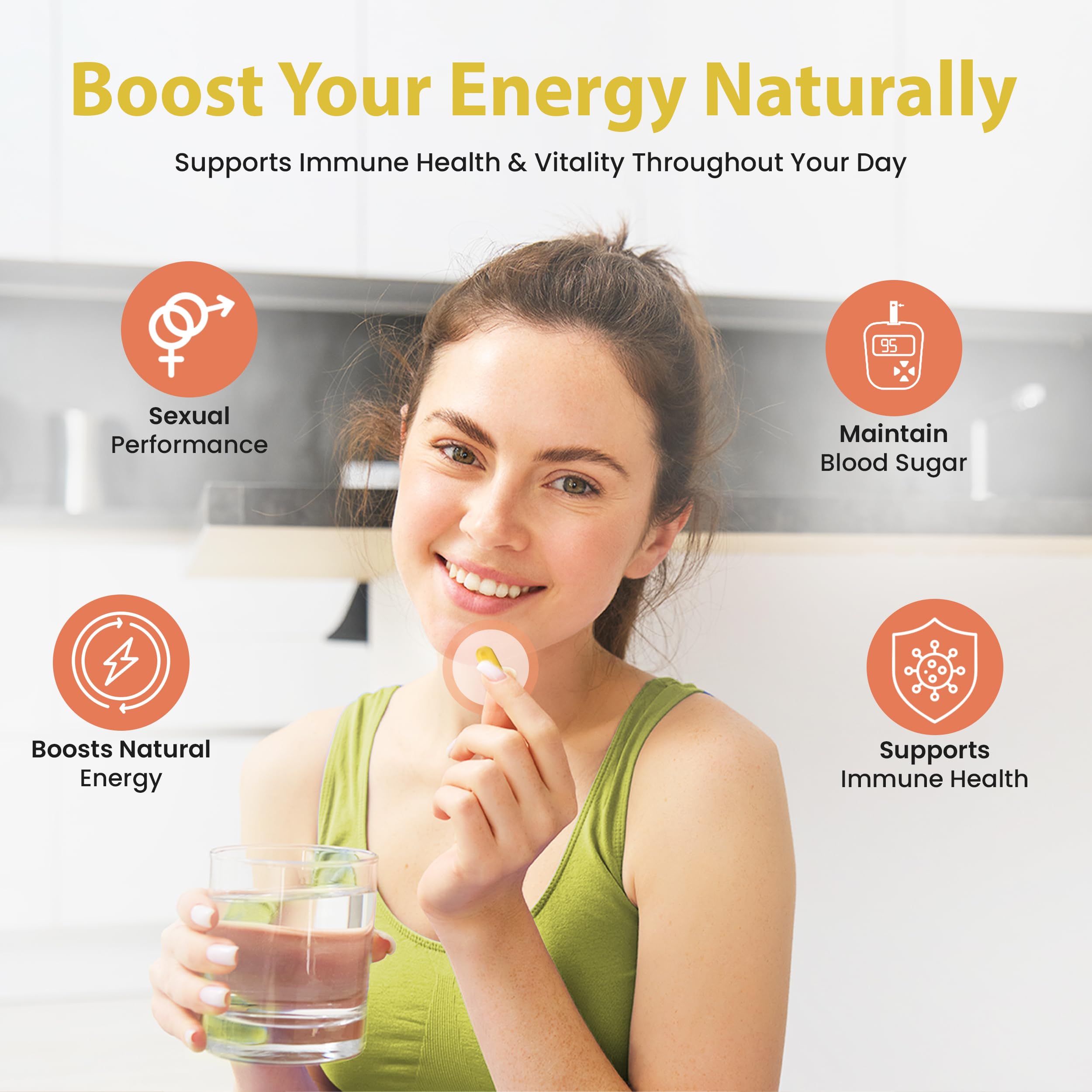 Bella All Natural Moringa Capsules close-up of capsules
