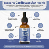 Bella All Natural Vitamin D3 K2 Supplement packaging