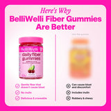Belli Welli 4-in-1 Fiber Gummies in a bowl