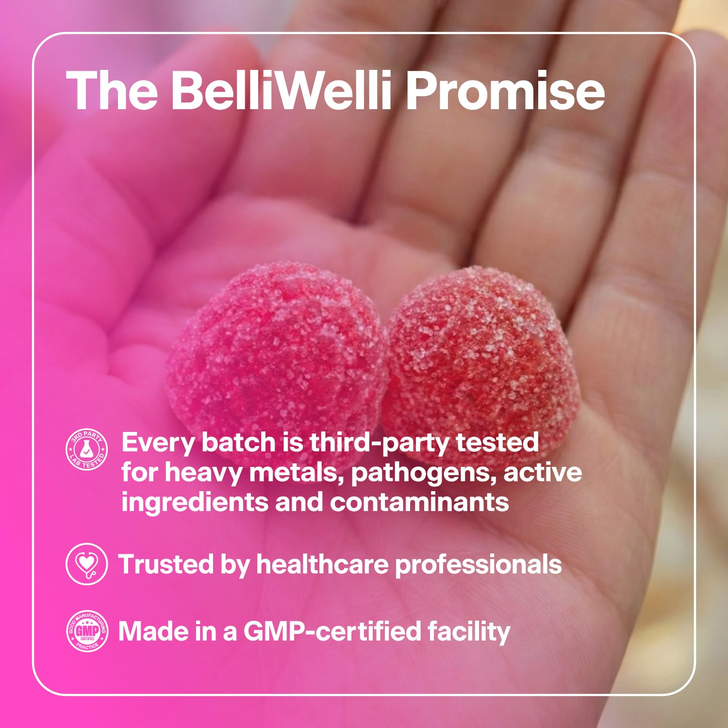 Belli Welli 4-in-1 Fiber Gummies with other dietary supplements