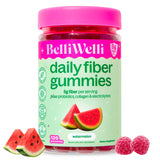 Belli Welli 4-in-1 Gut Wellness Gummies front view, watermelon flavour