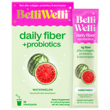 Belli Welli Organic Acacia Fiber Powder Watermelon flavour stickpack front view