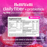 Belli Welli Organic Acacia Fiber Supplement 399g packaging