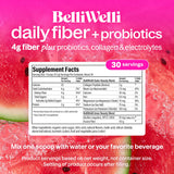 Belli Welli Organic Acacia Fiber Supplement 399g packaging