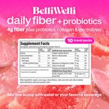 Belli Welli Organic Acacia Fibre Powder stickpack opened