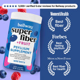 Bellway Super Fiber + Fruit Psyllium Powder 363g packaging