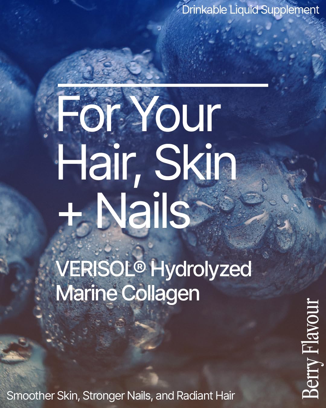 BeMe Collagen Peptides 2500mg Liquid Sachets packaging