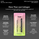 BeMe Liquid Collagen sachets in a lifestyle setting