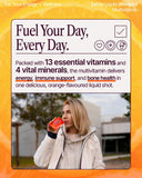 BeMe Liquid Multivitamin Sachets packaging dimensions