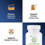 Ben's Natural Health Prostate Support Supplement capsule close-up