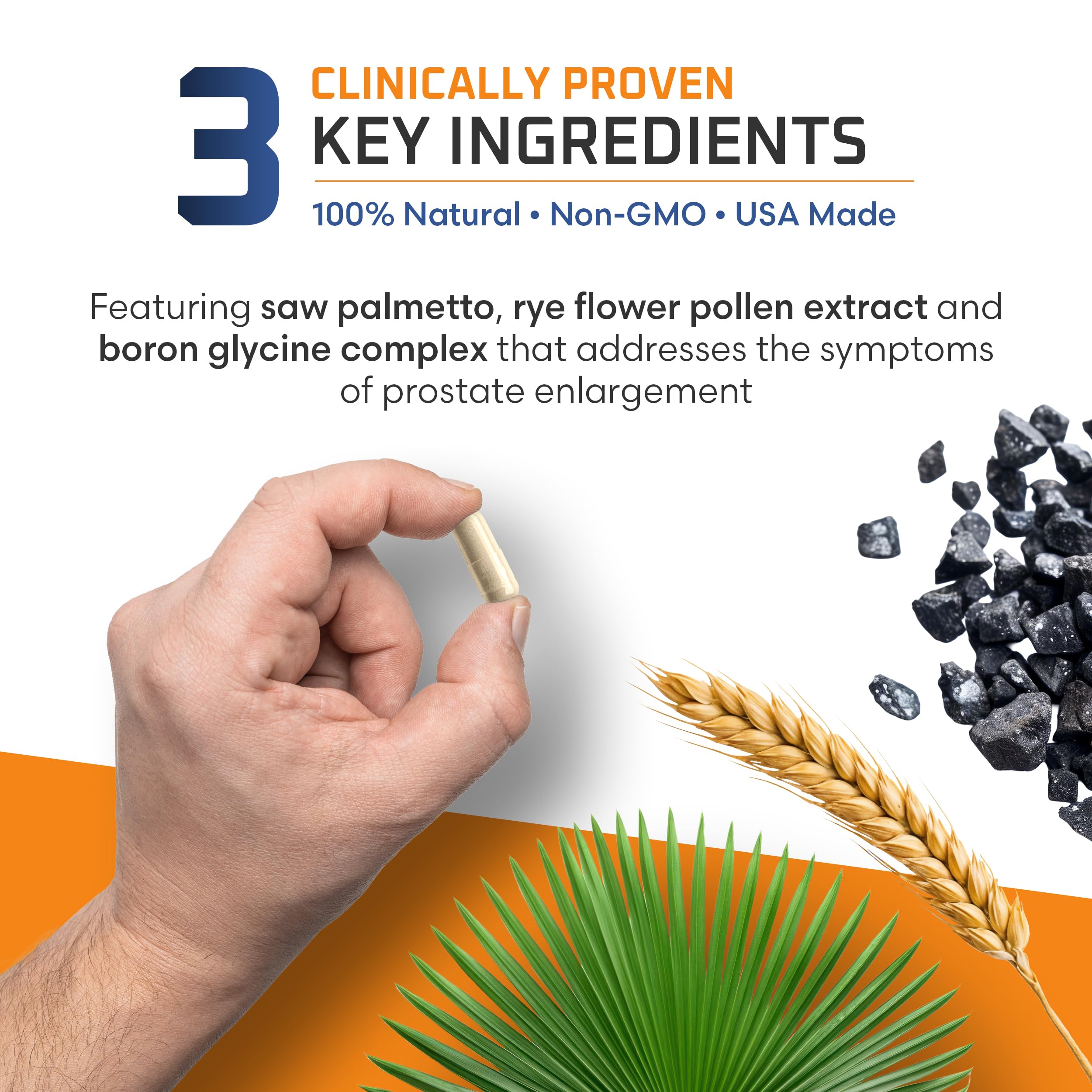 Ben's Natural Health Prostate Support Supplement ingredients list