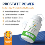 Ben's Natural Health Prostate Support Supplement side view