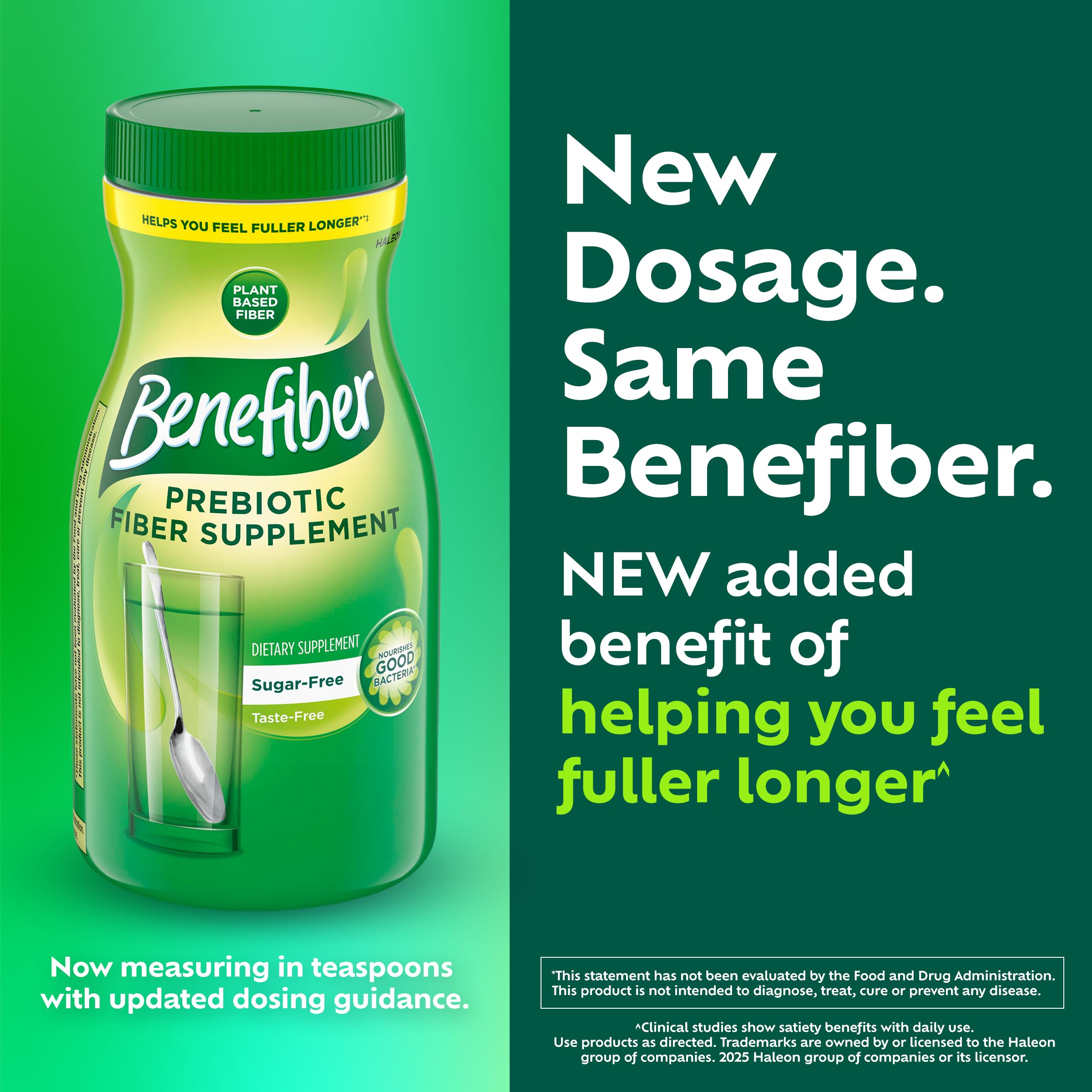 Benefiber Daily Prebiotic Fiber Supplement Powder 499g with a breakfast bowl