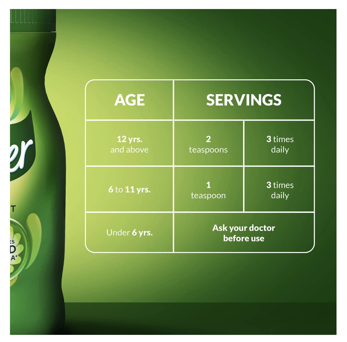 Benefiber Dietary Fibre Powder mixed in a glass of water
