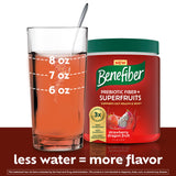 Benefiber Prebiotic Fiber + Superfruits 315g Strawberry Dragon Fruit ingredients list
