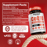 Benevolent Nourishment CoQ10 softgels with Bioperine