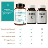Benevolent Nourishment Hyaluronic Acid Supplement bottle with nutrition facts