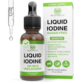 Benevolent Nourishment Liquid Iodine 2oz bottle front view