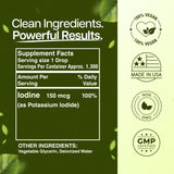 Benevolent Nourishment Liquid Iodine ingredients list