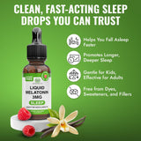 Benevolent Nourishment Liquid Melatonin 3mg bottle side view