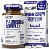 Benevolent Nourishment Magnesium Complex 500mg front view